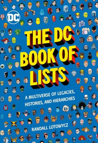 The DC Book of Lists: A Multiverse of Legacies, Histories, and Hierarchies - Hardcover | Diverse Reads
