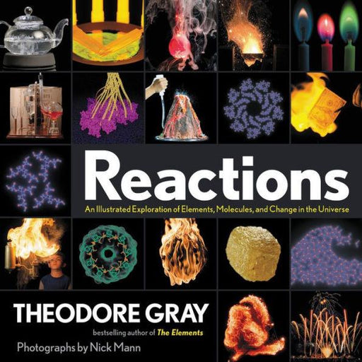 Reactions: An Illustrated Exploration of Elements, Molecules, and Change in the Universe - Paperback | Diverse Reads