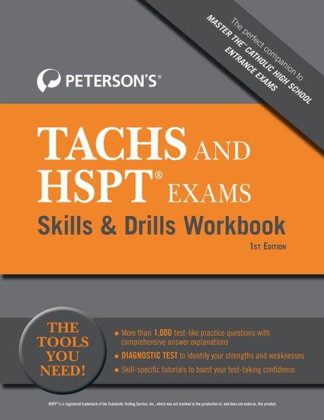 Peterson's TACHS and HSPT Exams Skills & Drills Workbook - Paperback | Diverse Reads