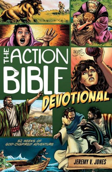 The Action Bible Devotional: 52 Weeks of God-Inspired Adventure - Paperback | Diverse Reads
