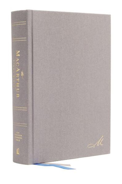 NASB, MacArthur Study Bible, 2nd Edition, Hardcover, Gray, Comfort Print: Unleashing God's Truth One Verse at a Time - Hardcover | Diverse Reads