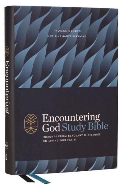 NKJV, Encountering God Study Bible, Hardcover, Red Letter, Comfort Print: Insights from Blackaby Ministries on Living Our Faith - Hardcover | Diverse Reads
