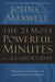 The 21 Most Powerful Minutes in a Leader's Day: Revitalize Your Spirit and Empower Your Leadership - Paperback | Diverse Reads