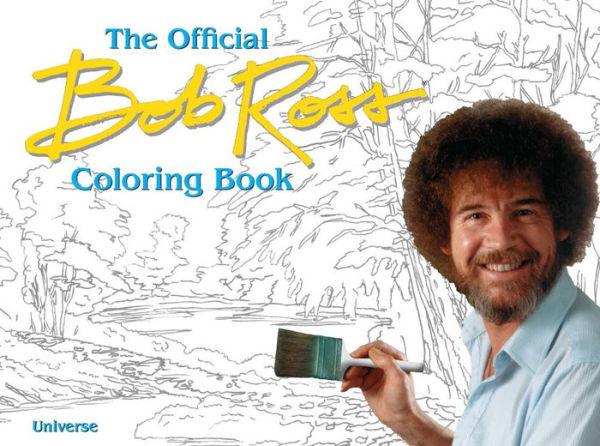 The Bob Ross Coloring Book - Paperback | Diverse Reads