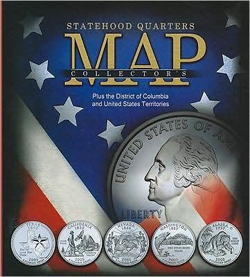 Whitman Statehood Quarter Collectors Map - Hardcover | Diverse Reads