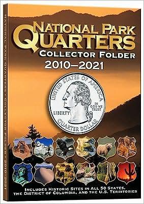 National Park Quarters Collector Folder 2010-2021 - Hardcover | Diverse Reads