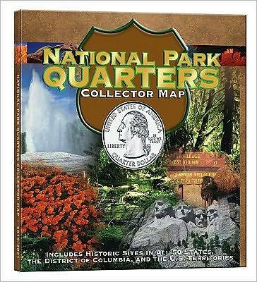 National Park Quarters Foam Map - Hardcover | Diverse Reads