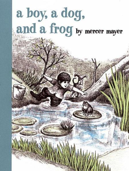 A Boy, a Dog, and a Frog - Hardcover | Diverse Reads
