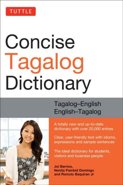 Tuttle Concise Tagalog Dictionary: Tagalog-English English-Tagalog (over 20,000 entries) - Paperback | Diverse Reads