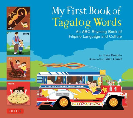 My First Book of Tagalog Words: An ABC Rhyming Book of Filipino Language and Culture - Hardcover | Diverse Reads