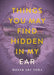 Things You May Find Hidden in My Ear: Poems from Gaza - Diverse Reads