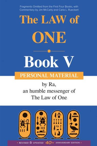 The Law of One (Book V): Personal Material - Paperback | Diverse Reads