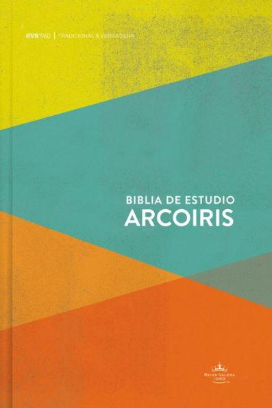 RVR 1960 Biblia de Estudio Arcoiris, multicolor tapa dura - Hardcover | Diverse Reads