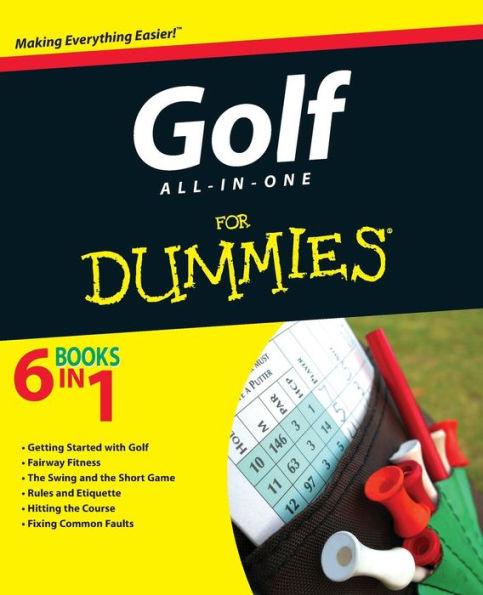 Golf All-in-One For Dummies - Paperback | Diverse Reads