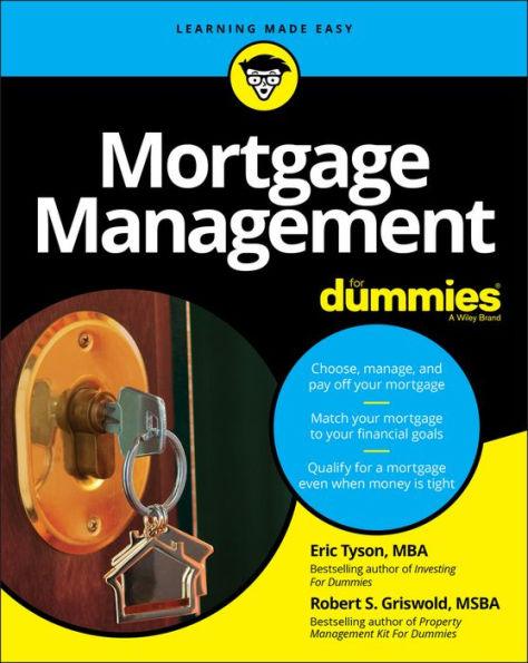Mortgage Management For Dummies - Paperback | Diverse Reads