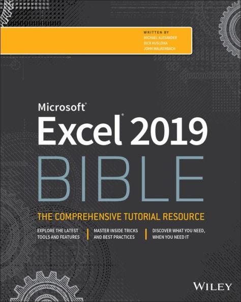 Excel 2019 Bible - Paperback | Diverse Reads