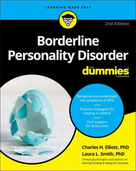 Borderline Personality Disorder For Dummies - Paperback | Diverse Reads
