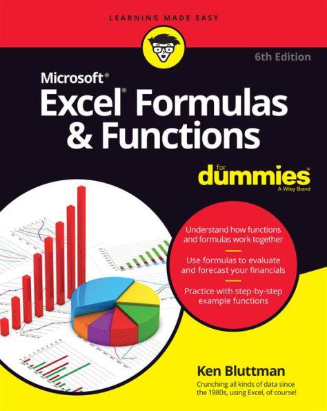 Excel Formulas & Functions For Dummies - Paperback | Diverse Reads
