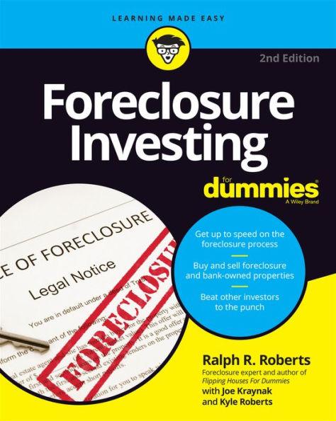 Foreclosure Investing For Dummies - Paperback | Diverse Reads