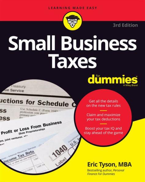 Small Business Taxes For Dummies - Paperback | Diverse Reads