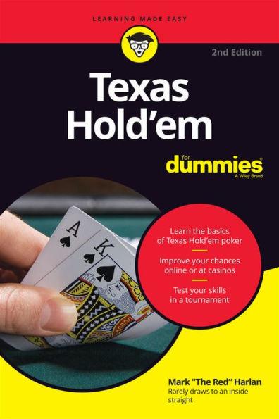 Texas Hold'em For Dummies - Paperback | Diverse Reads
