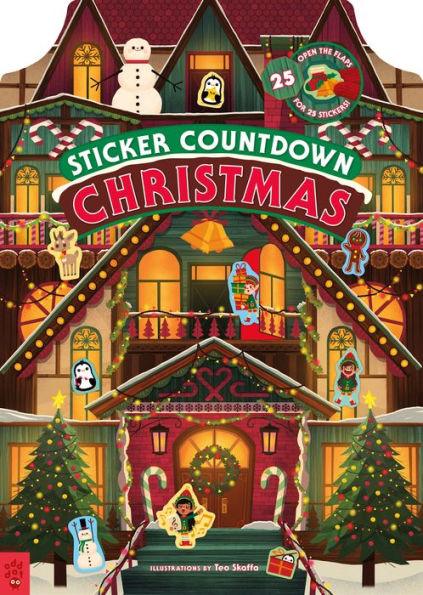 Sticker Countdown: Christmas - Hardcover | Diverse Reads