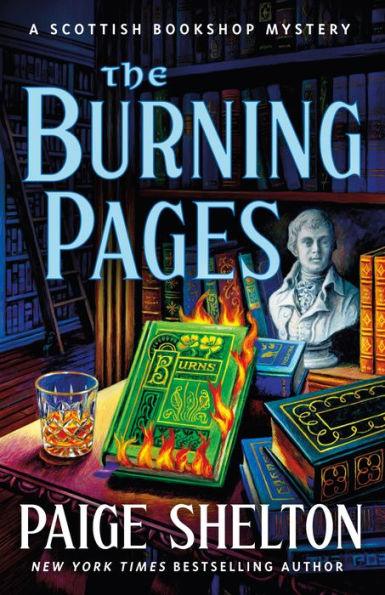 The Burning Pages (Scottish Bookshop Mystery #7) - Hardcover | Diverse Reads