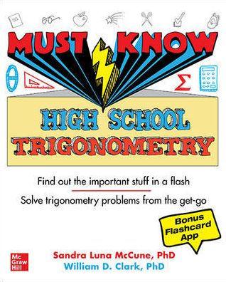 Must Know High School Trigonometry - Paperback | Diverse Reads