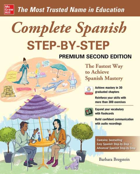 Complete Spanish Step-by-Step, Premium Second Edition - Paperback | Diverse Reads