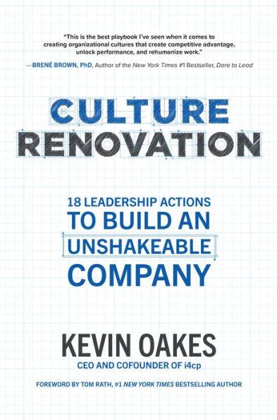 Culture Renovation: 18 Leadership Actions to Build an Unshakeable Company - Hardcover | Diverse Reads