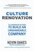 Culture Renovation: 18 Leadership Actions to Build an Unshakeable Company - Hardcover | Diverse Reads
