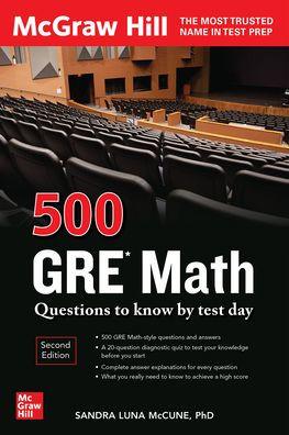 500 GRE Math Questions to Know by Test Day, Second Edition - Paperback | Diverse Reads