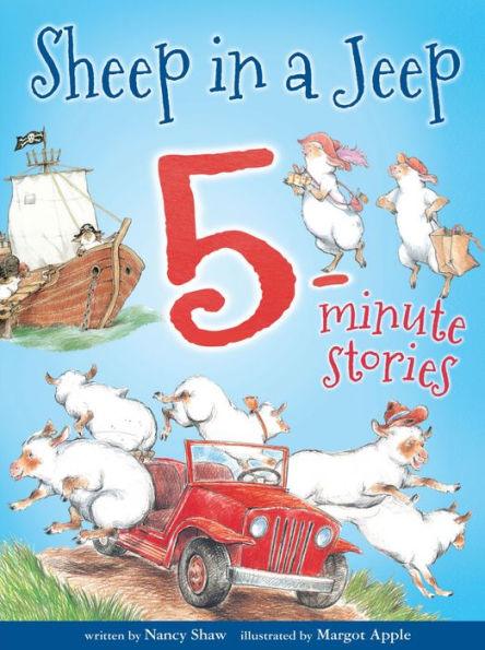 Sheep in a Jeep 5-Minute Stories - Hardcover | Diverse Reads