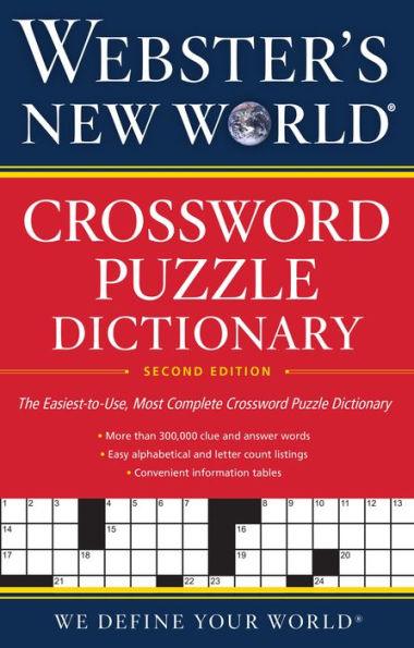 Webster's New World® Crossword Puzzle Dictionary, 2nd Ed. - Paperback | Diverse Reads