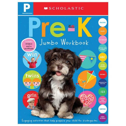 Pre-K Jumbo Workbook: Scholastic Early Learners (Jumbo Workbook) - Paperback | Diverse Reads