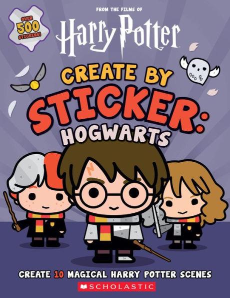 Harry Potter: Create by Sticker: Hogwarts - Paperback | Diverse Reads