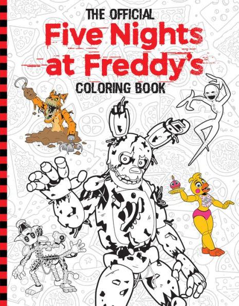 Five Nights at Freddy's Official Coloring Book: An AFK Book - Paperback | Diverse Reads