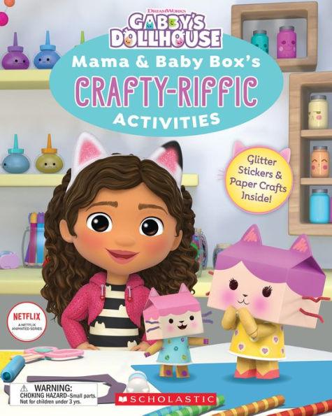 Mama & Baby Box's Crafty-riffic Activities (Gabby's Dollhouse) - Paperback | Diverse Reads