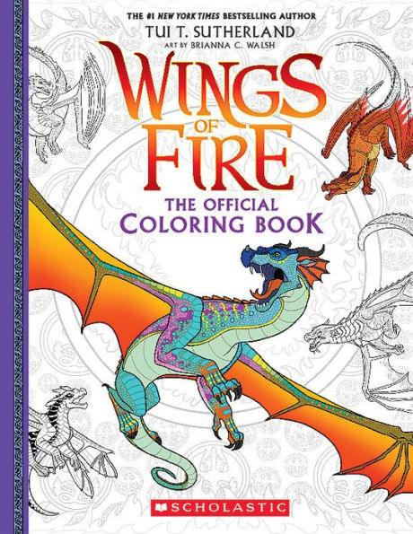 Official Wings of Fire Coloring Book - Paperback | Diverse Reads