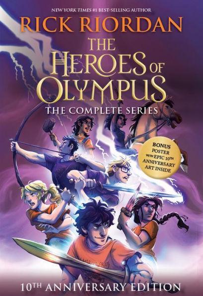 The Heroes of Olympus Paperback Boxed Set (10th Anniversary Edition) - Boxed Set | Diverse Reads
