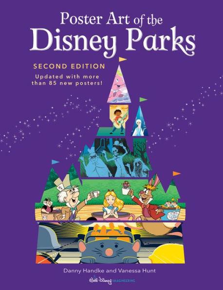 Poster Art of the Disney Parks, Second Edition - Hardcover | Diverse Reads