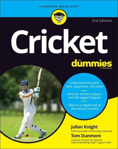 Cricket For Dummies - Paperback | Diverse Reads