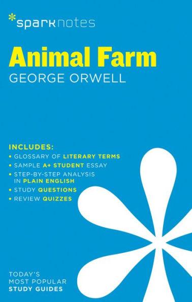 Animal Farm SparkNotes Literature Guide - Paperback | Diverse Reads