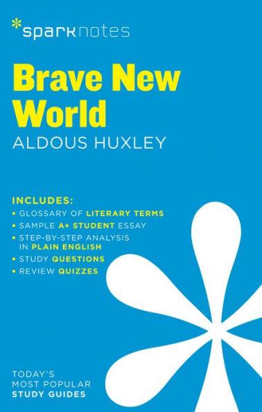 Brave New World SparkNotes Literature Guide - Paperback | Diverse Reads