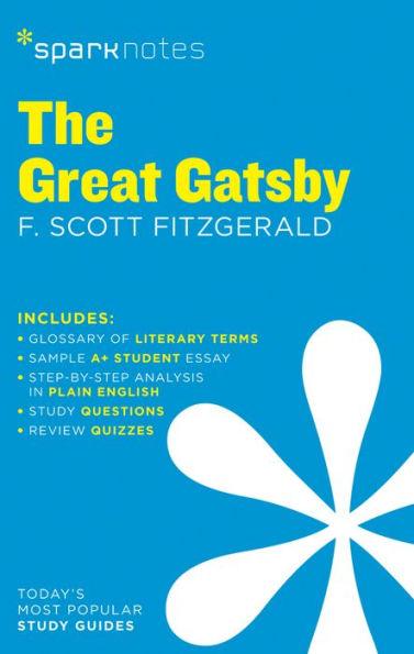 The Great Gatsby SparkNotes Literature Guide - Paperback | Diverse Reads