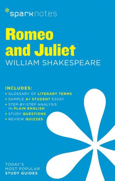 Romeo and Juliet SparkNotes Literature Guide - Paperback | Diverse Reads