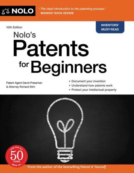 Nolo's Patents for Beginners - Paperback | Diverse Reads