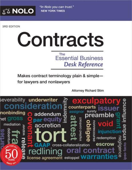 Contracts: The Essential Business Desk Reference - Paperback | Diverse Reads