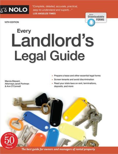 Every Landlord's Legal Guide - Paperback | Diverse Reads