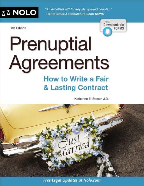 Prenuptial Agreements: How to Write a Fair & Lasting Contract - Paperback | Diverse Reads